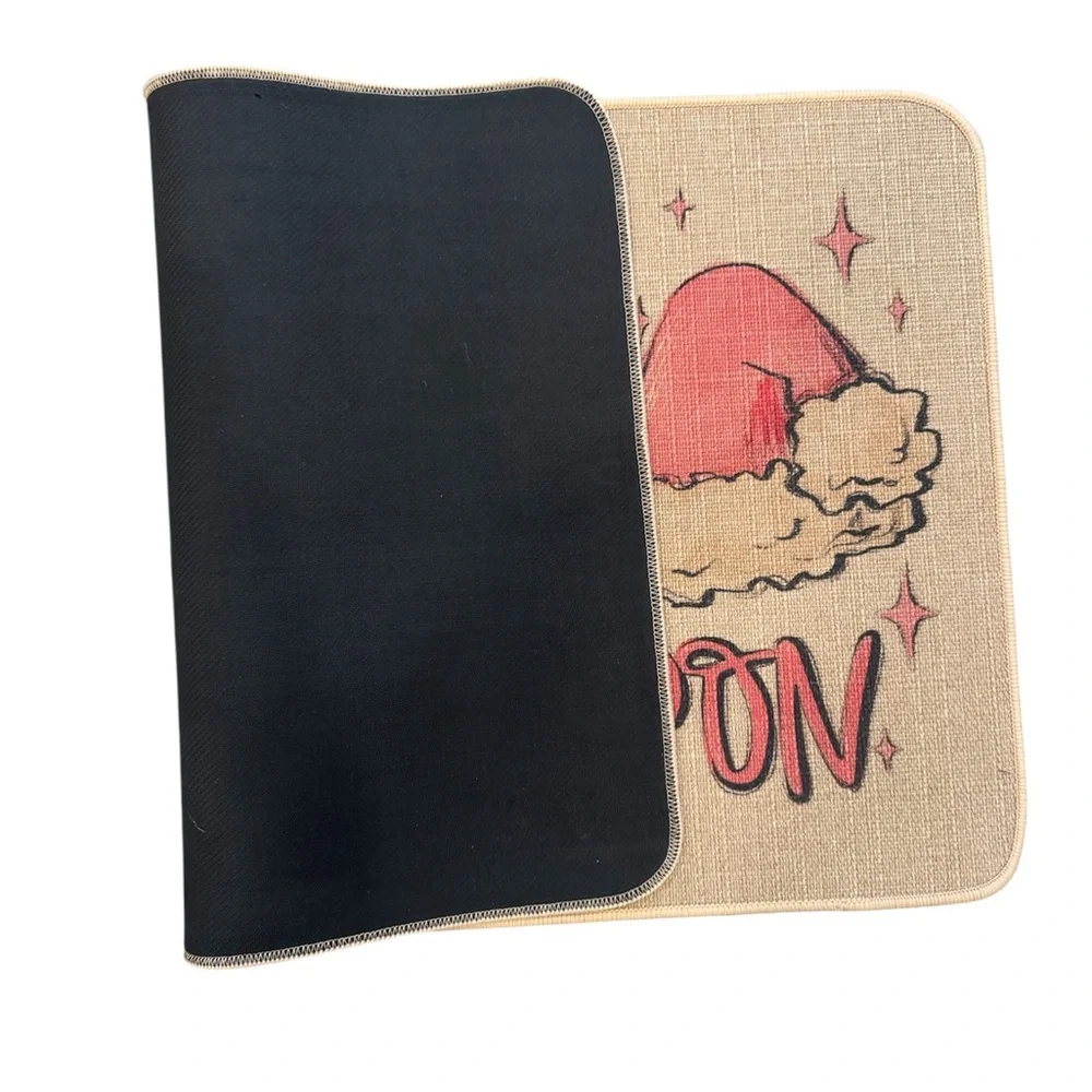Festive Holiday Doormat with Seasonal Icons
